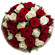 букет из красных и белых роз. Гайана