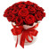 красные розы в шляпной коробке. Гайана